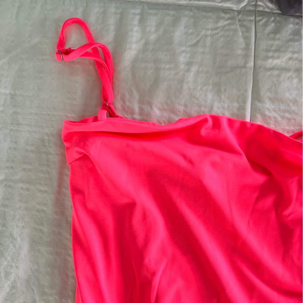 NEON PINK BODYSUIT